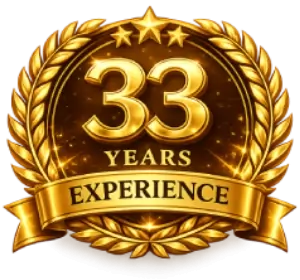 33-years-experience 33 Years of Experience
